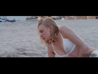 drunk marina vasilyeva woke up on the beach in her underwear - what's my name (2014)